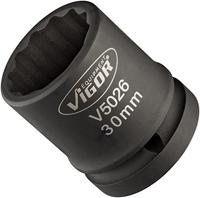 Vigor V5026 V5026 Buiten-dubbel-zeskantprofiel Slagadapter 30 mm 30 mm 3/4 (20 mm) - thumbnail