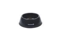 Hondenvoerbak kunststof antraciet 12 cm - thumbnail