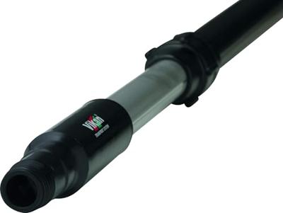 Steel Vikan met waterdoorvoer Gardena telescoop 100-160 cm