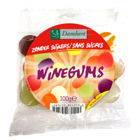 Damhert Winegums Zonder Suiker - thumbnail