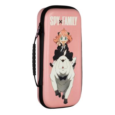 Bescherm- en draagtas - Nintendo Switch 2 - Konix - Spy x Family - Accessoire-opbergtas - Anya en Bond Forger - Roze