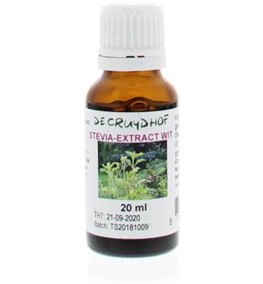 Cruydhof Stevia extract wit 20 Milliliter