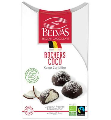 Belvas Kokos rocher bio 100 Gram Belvas Kokos rocher bio 100 Gram