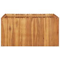 Plantenbak verhoogd 100x100x50 cm massief acaciahout - thumbnail