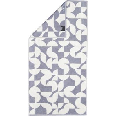 Cawö Cawo Studio gemustert 6251 Handdoek 50x100 nordic blue