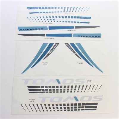 Tomos Transfer-set standaard blauw nm