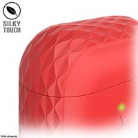 Catalyst Lanyard Case voor AirPods 1 en 2 - Siliconen hoes voor AirPods-case, inclusief koord, hoogglanzende oppervlakteafwerking met extra grip, compatibel met draadloos opladen - Rood - thumbnail