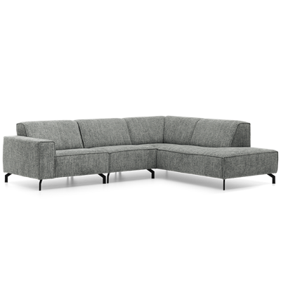 Hoekbank Livorno Donkergrijs Stof Hoekbank Livorno Donkergrijs Stof