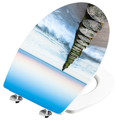 Cornat Wc-Bril Duroplast Sc Zeezicht Bl - KSDSC250 Cornat Wc-Bril Duroplast Sc Zeezicht Bl - KSDSC250