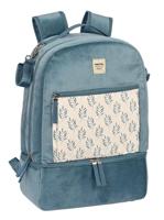 Rugzak Baby-accessoires Safta Leaves Turkoois (30 x 43 x 15 cm) - thumbnail