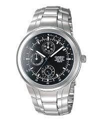 Horlogeband Casio 10447361 / EF-305D-1AV Staal 10mm Horlogeband Casio 10447361 / EF-305D-1AV Staal 10mm