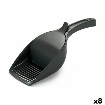 Stofblik Stefanplast Antraciet Plastic 12 X 7 X 27, 5 cm 7 x 27,5 x 12 cm (8 Stuks)