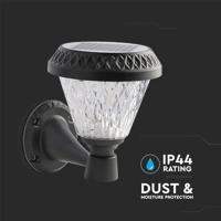 V-TAC 93575 VT-969 Wandlamp op zonne-energie LED LED 0.80 W Zwart - thumbnail