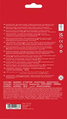 Faber Castell FC-114437 Aquarelpotloden + Slijper en Penseel 36 Stuks