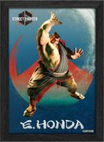 Pixel Frames Plax - Street Fighter 6: E. Honda (25cm x 30cm) - thumbnail