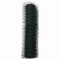 VidaXL Hexagon hek groen 0,4 x 10 m pvc - thumbnail