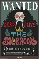 Poster One Piece - Wanted Brook 61x91,5cm - thumbnail