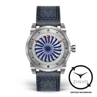 Archived Refurbished Zinvo Blade Rotating Turbine Automatic 44mm Edelstaal | Marine 155 - thumbnail
