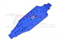 GPM - Traxxas Sledge Aluminium 7075-T6 chassis plate, blue - thumbnail