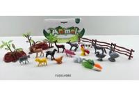 ARO Boerderijdieren met accessoires 24 delig - thumbnail