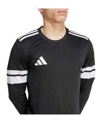 adidas Squadra 25 Voetbalshirt Lange Mouwen Zwart Wit