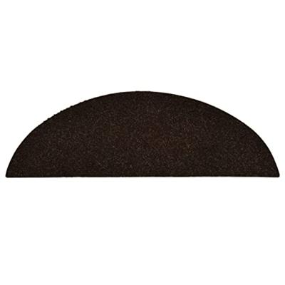 VidaXL Trapmatten zelfklevend 5 stuks 56x17x3 cm bruin halfrond VidaXL Trapmatten zelfklevend 5 stuks 56x17x3 cm bruin halfrond