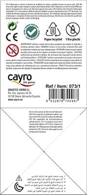 Beker met Poker Dobbelstenen Cayro - thumbnail