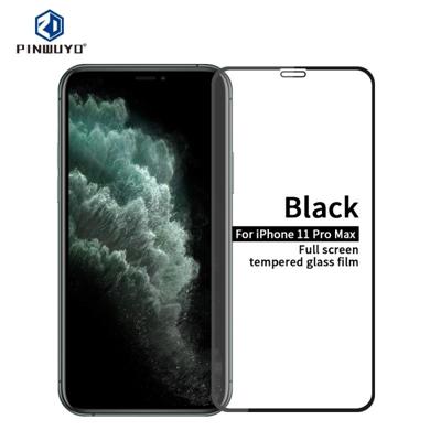 Voor iPhone 11 Pro Max 6 5 ? PINWUYO 9H 2.5 D volledig scherm gehard glas film (zwart)