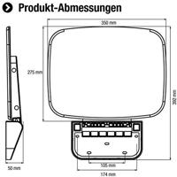 Cornat Klapstoel Douche 350X328X50 160Kg - SLDKL200 - thumbnail