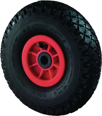 BS Rollen Wiel met luchtband | wiel-d. 260 mm draagvermogen 100 kg | reserve-wiel | stolprofiel rollager | 1 stuk - D15.264 D15.264 BS Rollen Wiel met luchtband | wiel-d. 260 mm draagvermogen 100 kg | reserve-wiel | stolprofiel rollager | 1 stuk - D15.264 D15.264