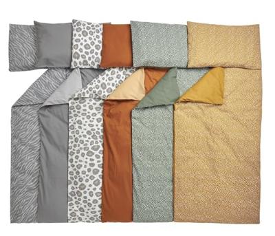 Meyco dekbedovertrek junior zebra grijs Maat