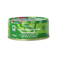 Fish 4 Ever Tonijnmoot in olijfolie 160 Gram - thumbnail