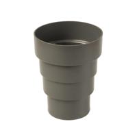 Verloop KS 110-100-90-75 grijs voor Ventube dakdoorvoer 110 - thumbnail