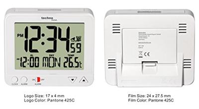 Techno Line WT 195 WHITE Wekker Zendergestuurd Wit Alarmtijden 1 Groot display Techno Line WT 195 WHITE Wekker Zendergestuurd Wit Alarmtijden 1 Groot display