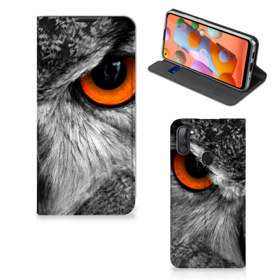 Samsung Galaxy M11 | A11 Hoesje maken Uil Samsung Galaxy M11 | A11 Hoesje maken Uil