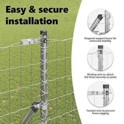 VidaXL Hek met paal zilver 1,6 x 10 m staal en pvc