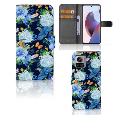 Telefoonhoesje | Met pasjeshouder | voor Motorola Edge 30 Ultra IJsvogel