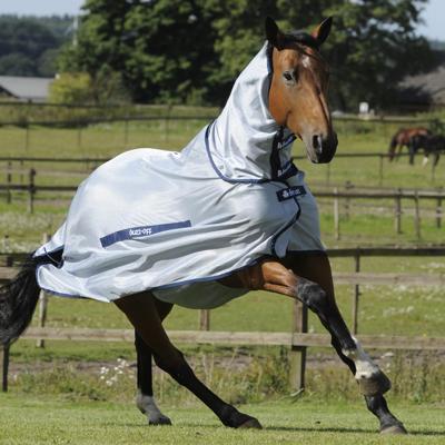 Bucas Buzz-off vliegendeken grijs maat:195