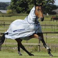 Bucas Buzz-off vliegendeken grijs maat:195 - thumbnail