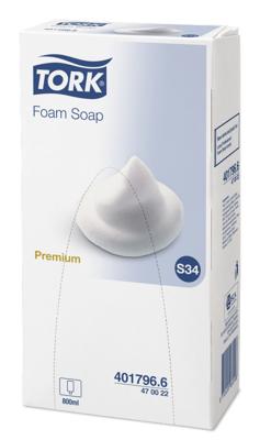 Tork schuimzeep, Premium, systeem S34, flacon van 800 ml