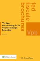 Verliesverrekening in de vennootschapsbelasting - F. van Horzen - Paperback (9789013145427) - thumbnail