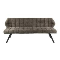 Giga Meubel - Eetkamerbank Taupe - 180x59x84cm - Raster - thumbnail