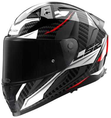 LS2 integraalhelm "ff811 vector ii carbon savage" helmet ff811 vector i c savage ws/rt/gr gr. m