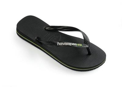 Havaianas - Brasil Logo black black Rubber Unisex
