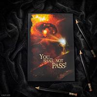 Lord of the Rings Notebook You... Shall not pass! - thumbnail