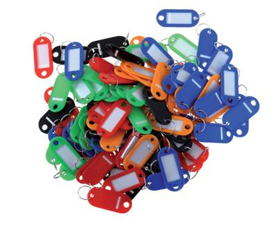 Sleutelhangers geassorteerde kleuren x100