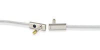 RockBoard Sapphire Series Flat Patch Cable transparant 30 cm - thumbnail