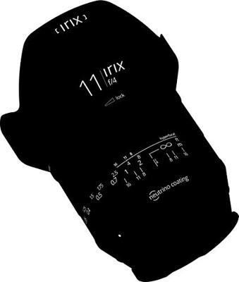 Irix 11mm f/4.0 Blackstone Pentax K-mount objectief
