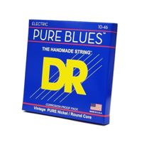 DR Strings PHR-10 Pure Blues Medium 10-46 elektrische gitaarsnaren - thumbnail