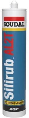 Soudal silirub al2t alcoxy | siliconenkit | wit | 300 ml - 120648